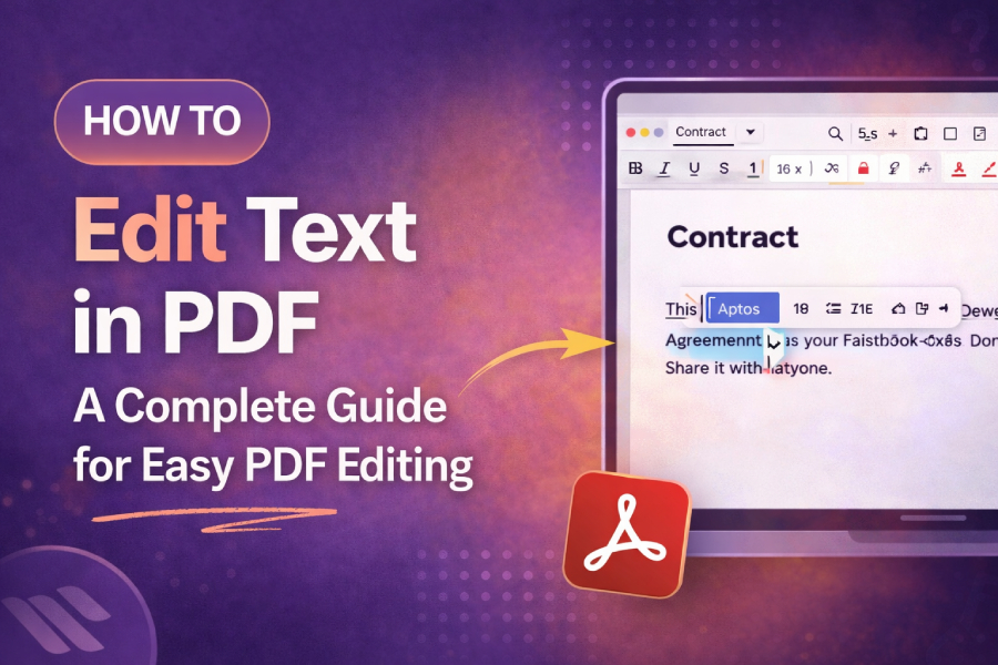 How to Edit Text in PDF